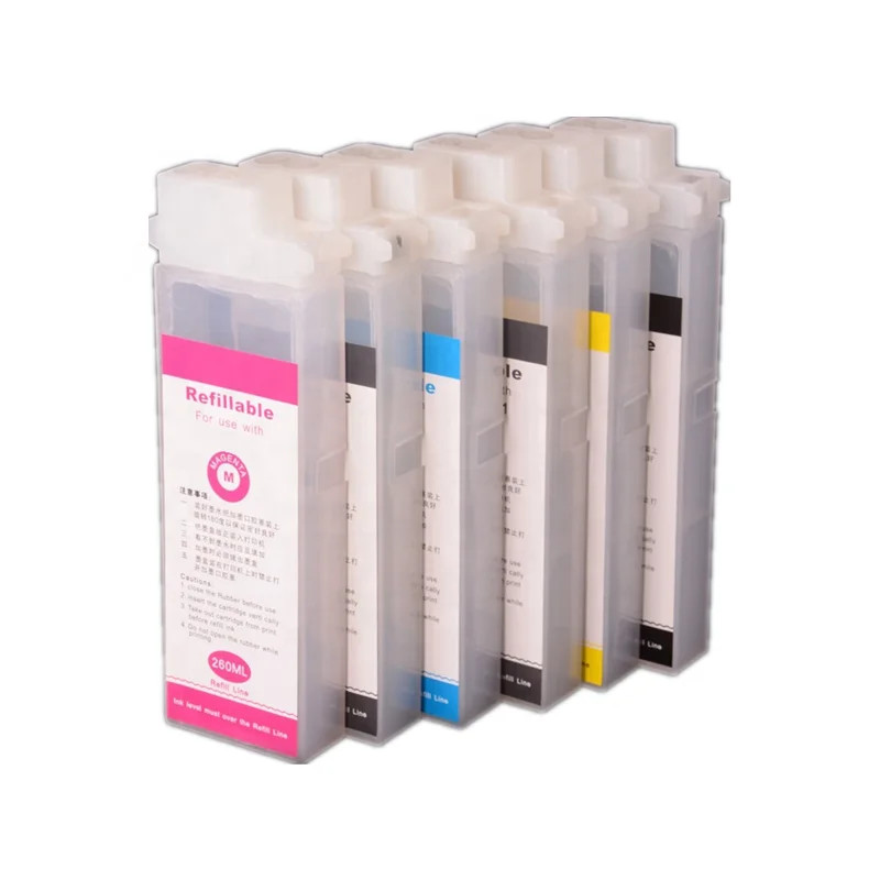 260ML PFI 107 empty Ink Cartridge for Canon IPF770 IPF670 IPF780 IPF785 IPF680