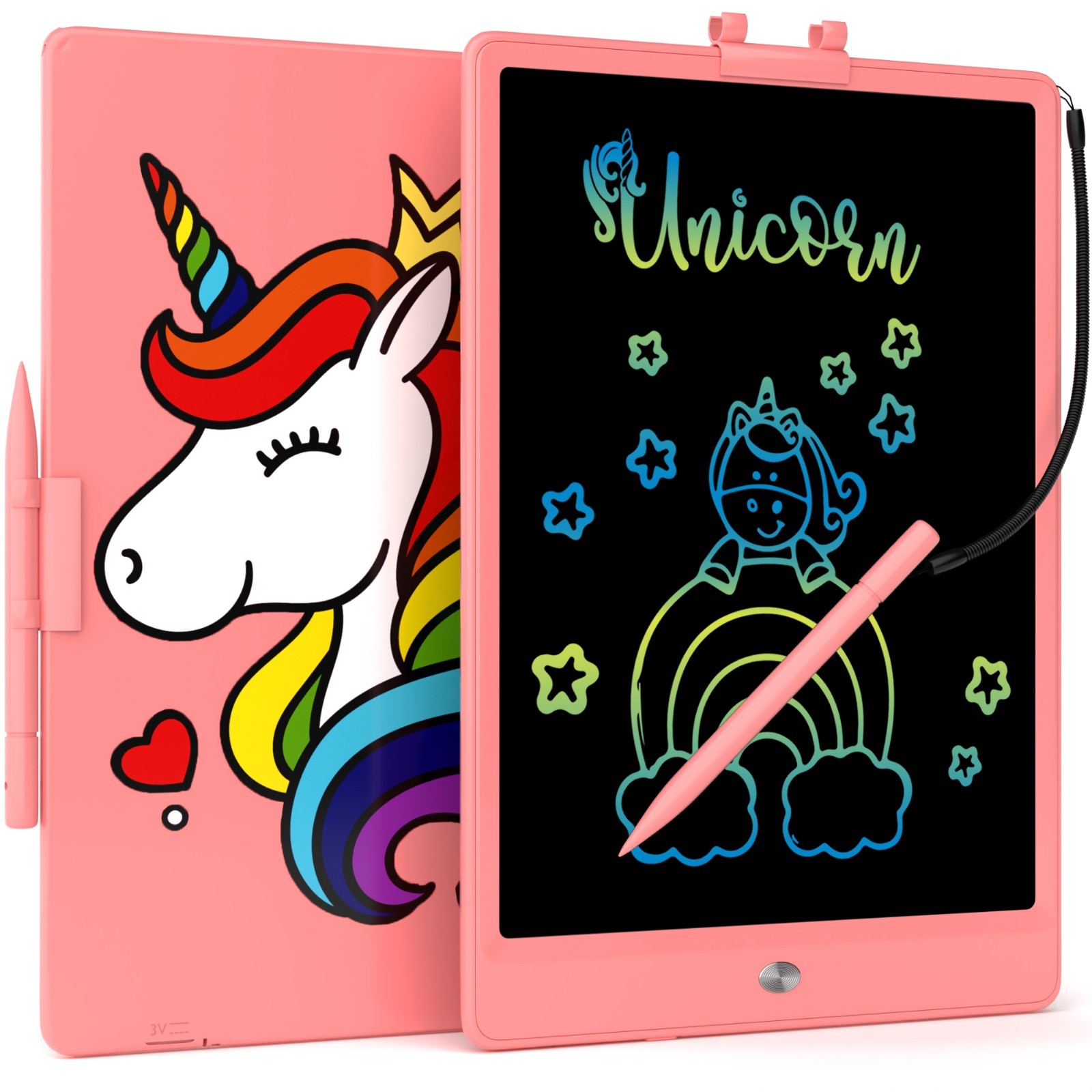 10" Unicorn LCD Writing Tablet for Kids Toy, Drawing Pad, Doodle Board Gift 