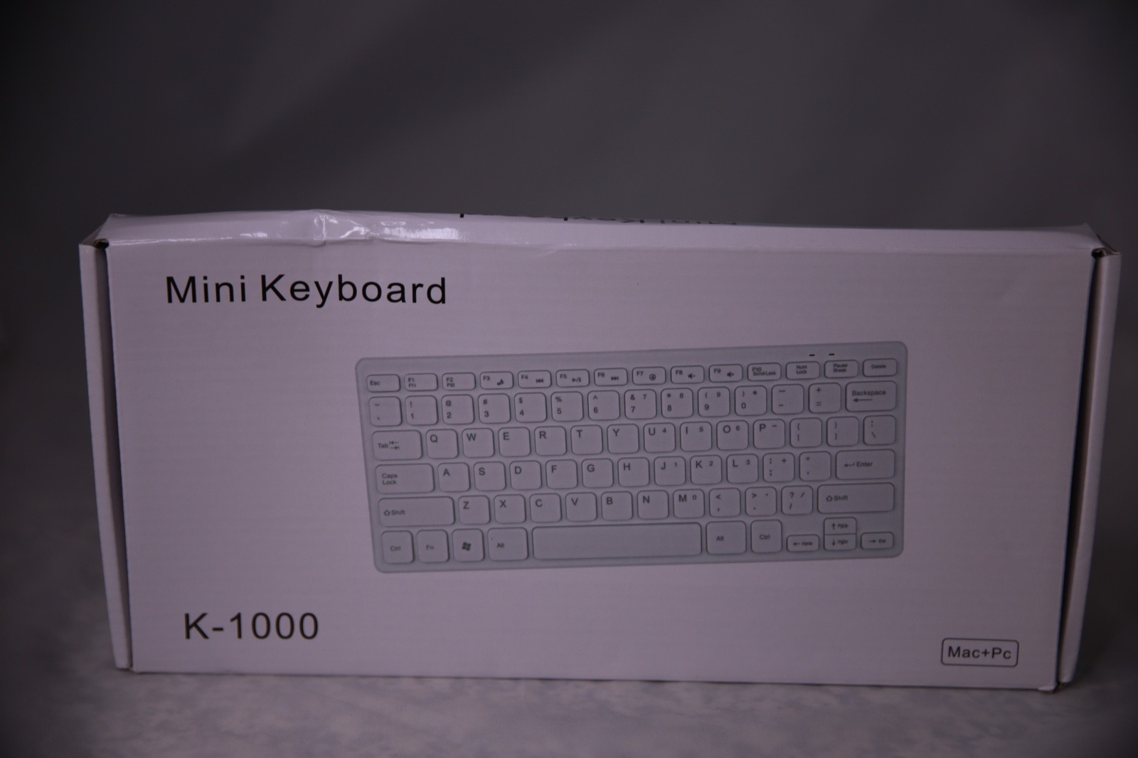 I Focus MCSaite Mini 78 Keys Wired Keyboard - White