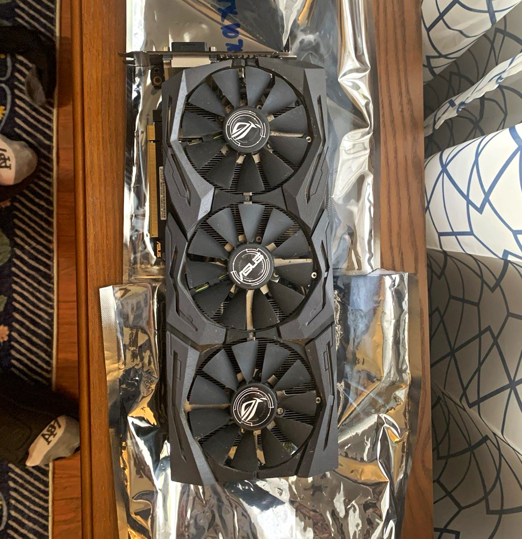 ASUS ROG STRIX GeForce GTX 1070 Ti 8GB GDDR5 PCIe x16 DP HDMI DVI