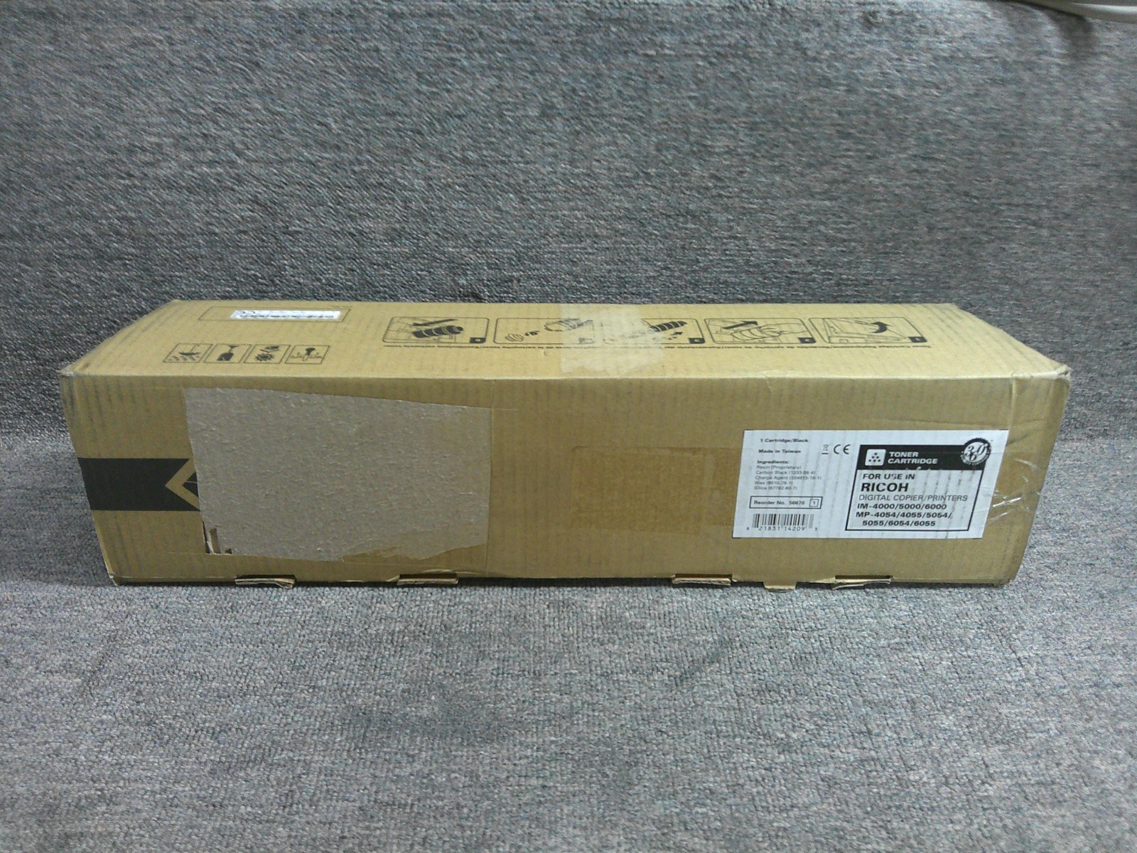 842126 Compatible for Ricoh Savin Black Toner for the MP 6054 IM 4000 series