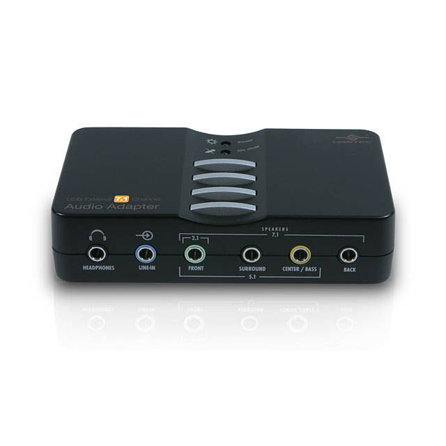 Vantec USB2.0 7.1Ch Surround External Audio Adapter, NBA-200U