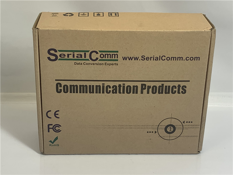 Serial Comm ETH-SER-EE9 Ethernet TCP IP Converter 12V DC New Open Box