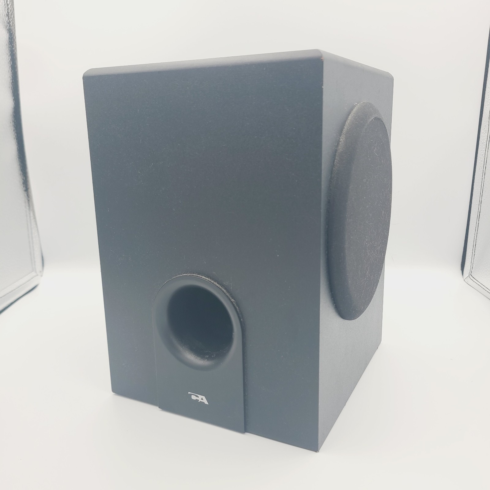 Cyber Acoustics CA-3602 Powered Subwoofer Only Replacement Black Tested Working