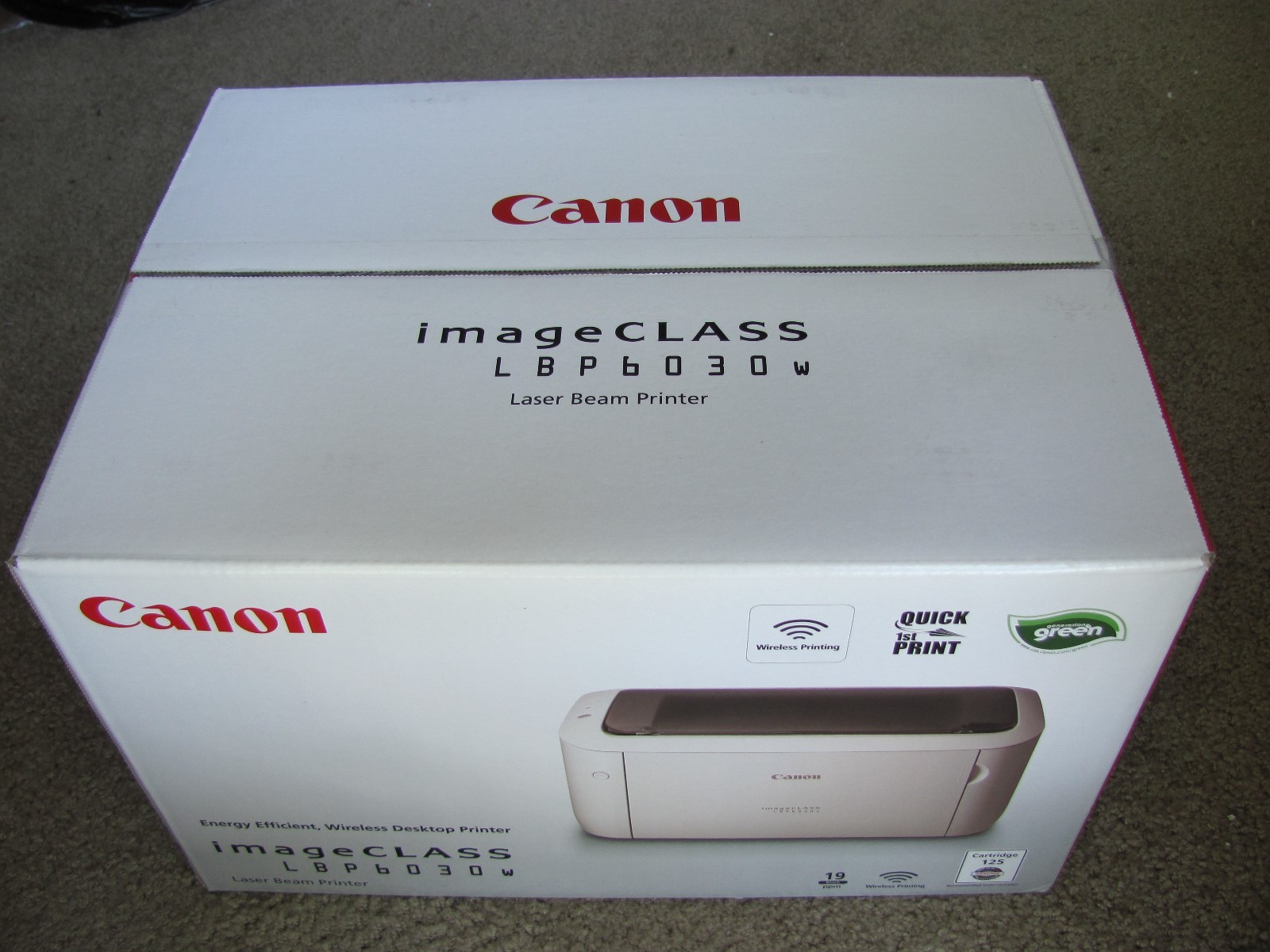 Brand New Canon imageCLASS LBP6030w Wireless Laser Beam Printer 8468B003AA
