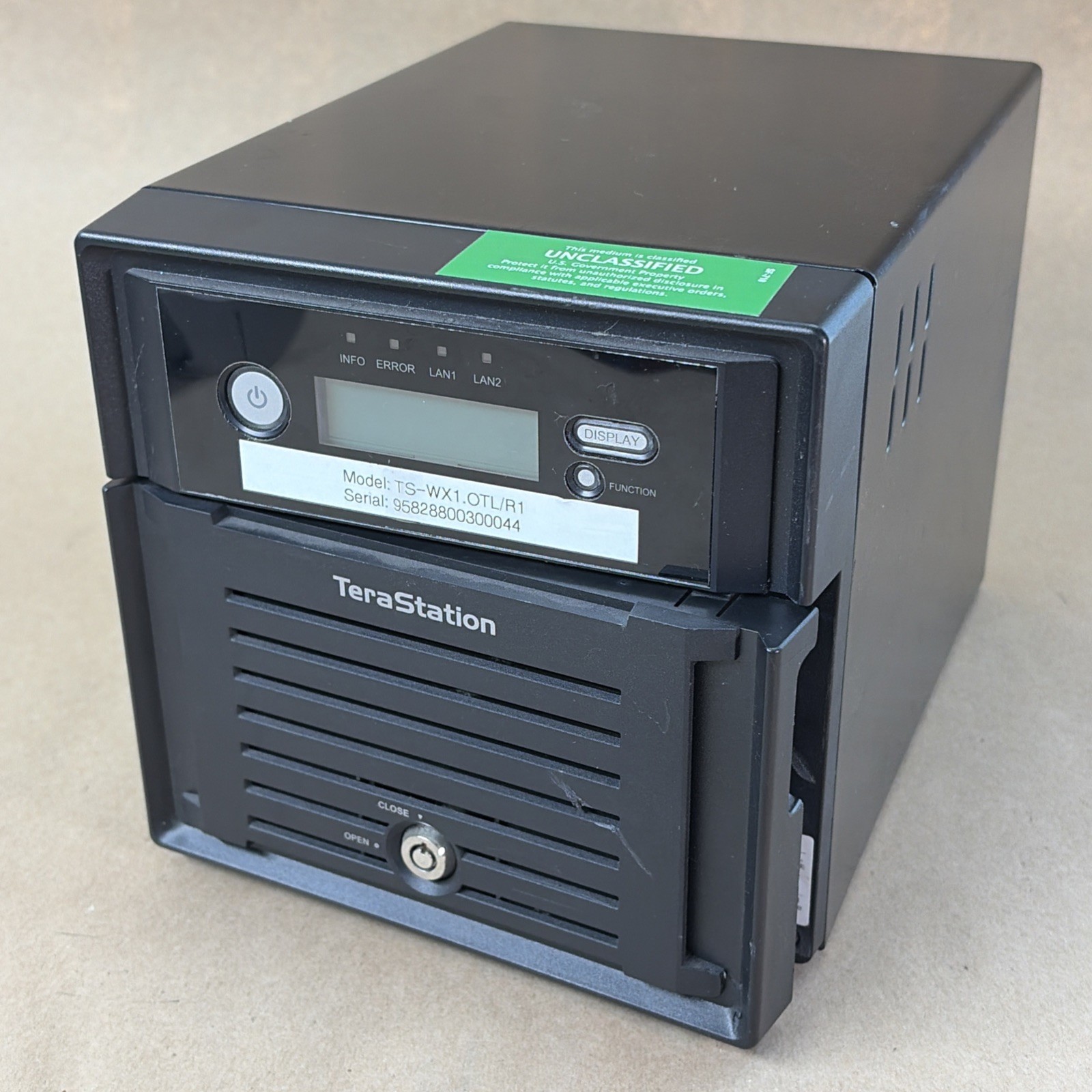 Buffalo TeraStation Duo TS-WX1.0TL/R1 2-Bay NAS No HDD Parts Repair READ