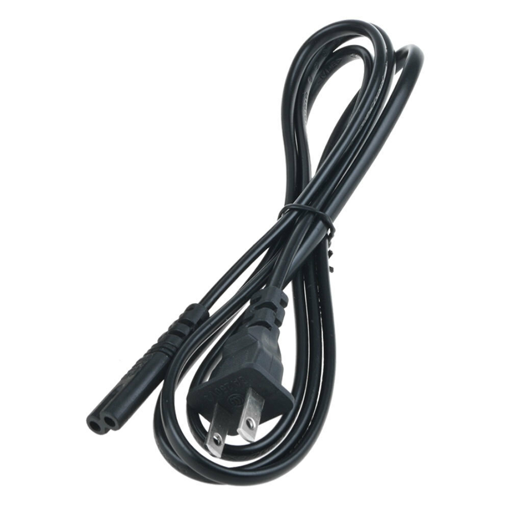 Fite ON 2 Prong AC Power Cord Cable Lead for JVC GV-LS1BUS GV-LS2WUS GY-HM100U