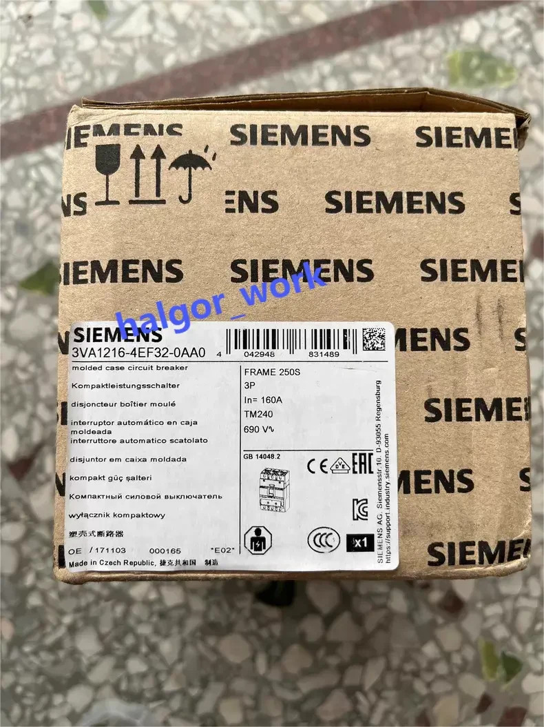 1PCS NEW 3VA1216-4EF32-0AA0   VIA DHL/UPS