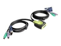 Cables Unlimited IOGEAR MiniView (ATN-G-CS62) 2-Ports External KVM switch PS/2