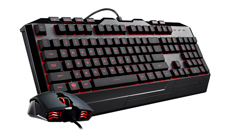 COOLER MASTER Gaming Combo Devastator 3 Keyboard Mouse RGB Backlight USB Wired
