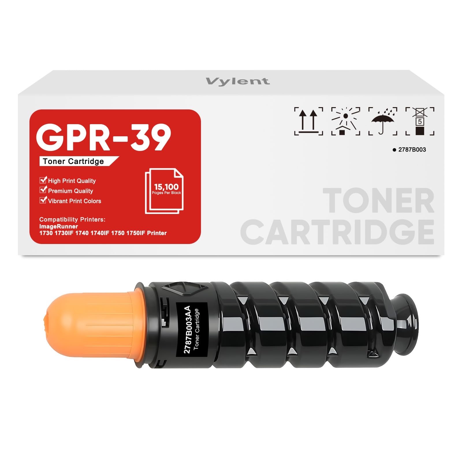** NEW Canon Toner | GPR39 / GPR-39 | Black | With Chip | Compatible | 1-Pack