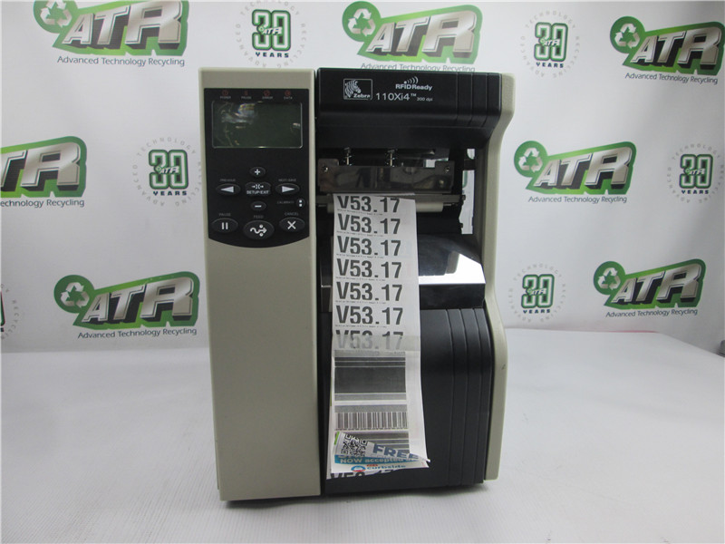 Zebra 110Xi4 Thermal Printer Industrial Label Printer USB Ethernet