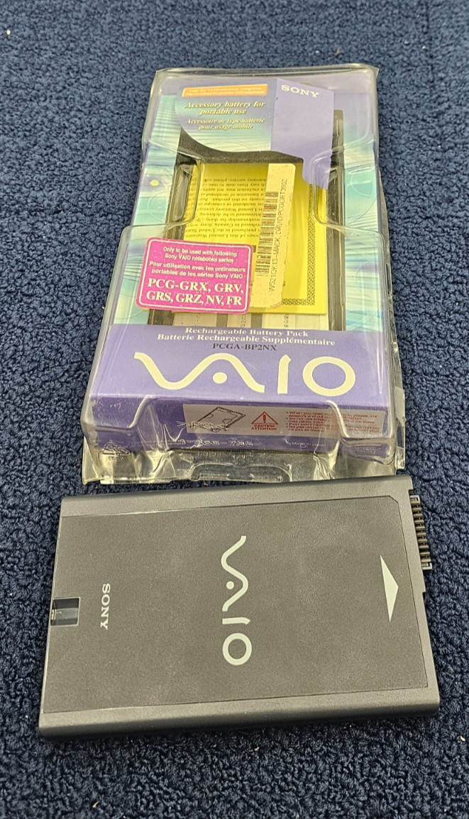 SONY VAIO PCGA-BP2NX RECHARGEABLE BATTERY FOR PCG-GRX,GRV,GRS,GRZ