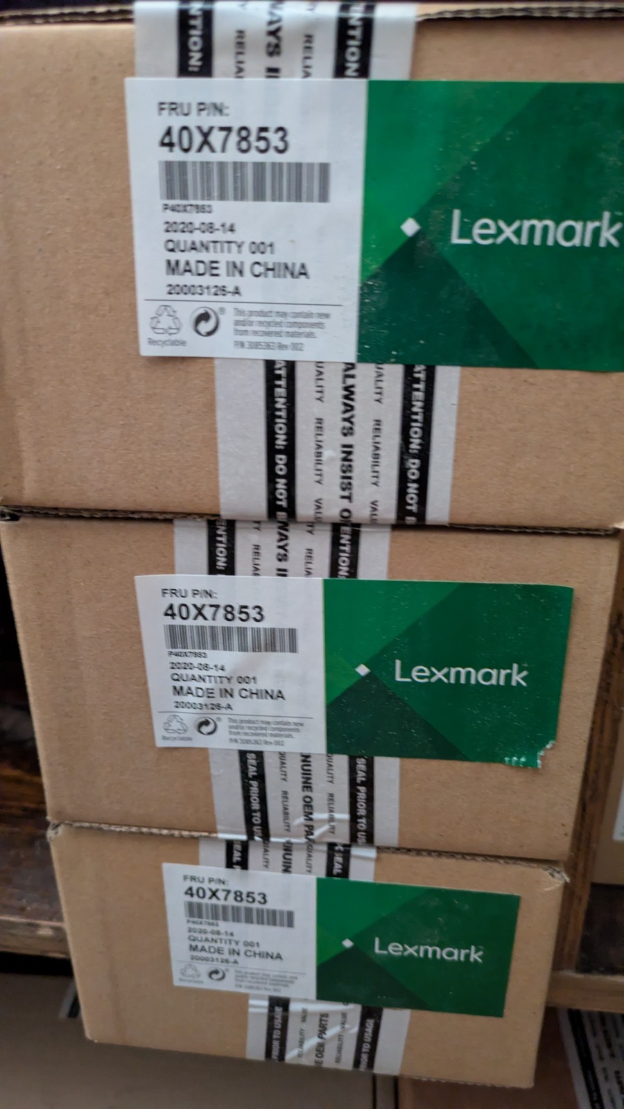 Lexmark 40x7853 ADF MultiFeed Sensor