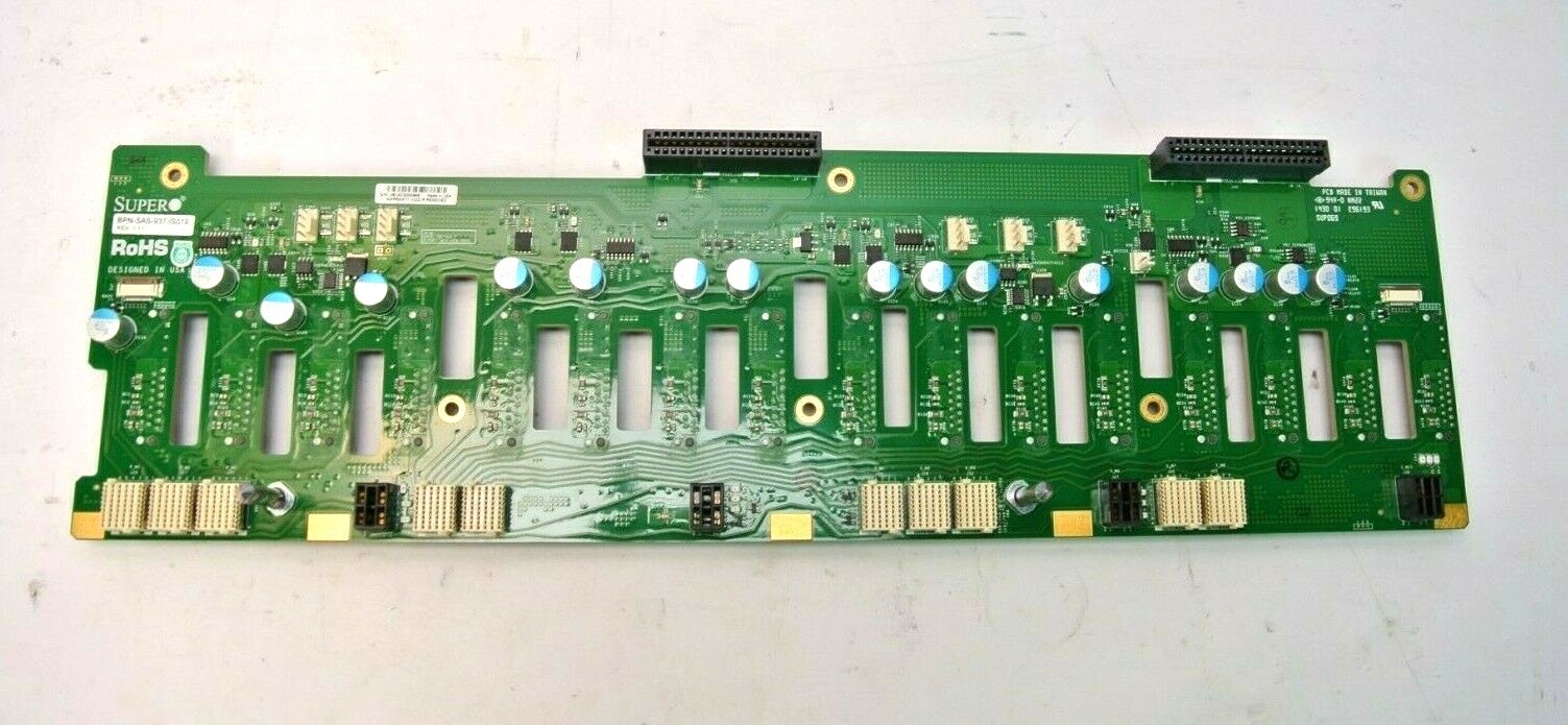 Supermicro 3U 16x 3.5'' SAS/SATA HDD Backplane BPN-SAS-937-IS019