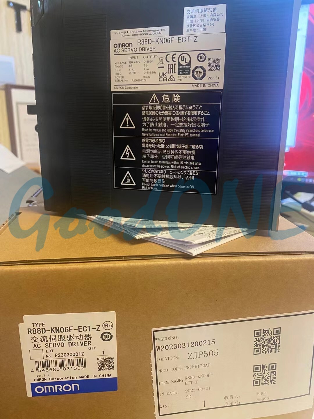 1PCS New OMRON R88D-KN06F-ECT-Z Module