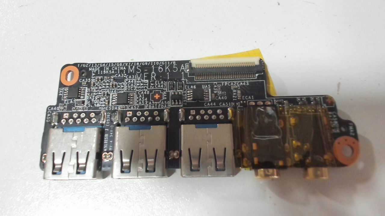 MS-16K5A OEM MSI USB AUDIO BOARD W/ CABLE GS73 STEALTH 8RE MS-17B5