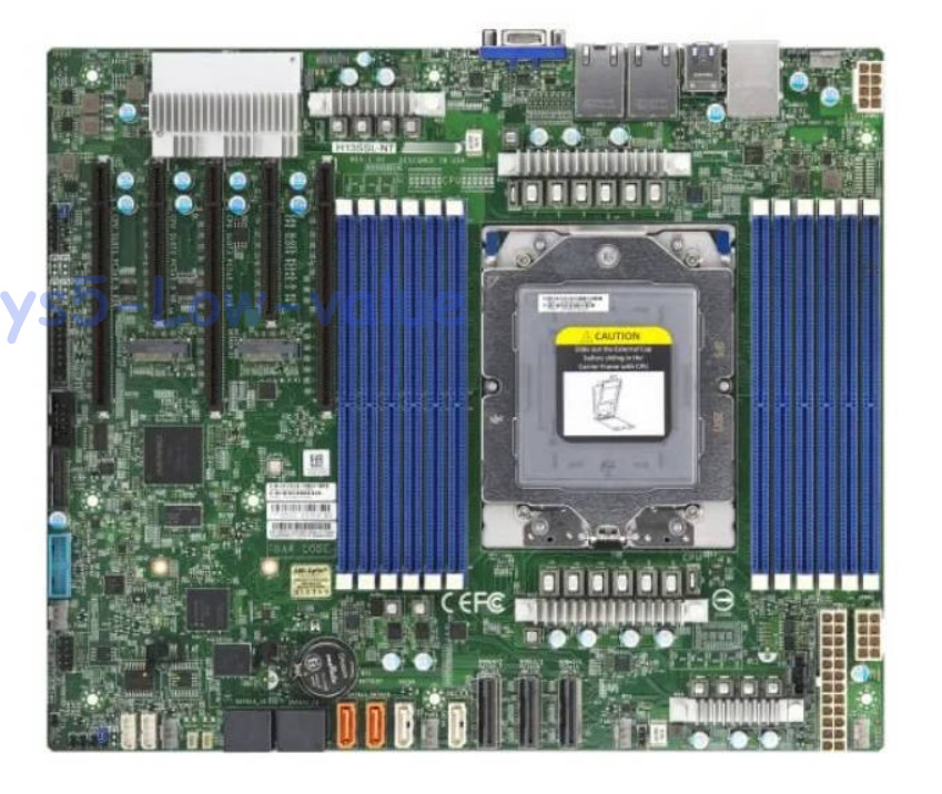 For Supermicro H13SSL-NT REV2.00 For AMD EPYC SP5 DDR5 9765/9654/9554 Motherboar