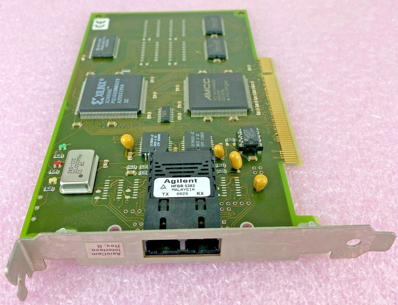 Agilent HFBR5302 AxioCam Interface Rev. B PCI 5V card