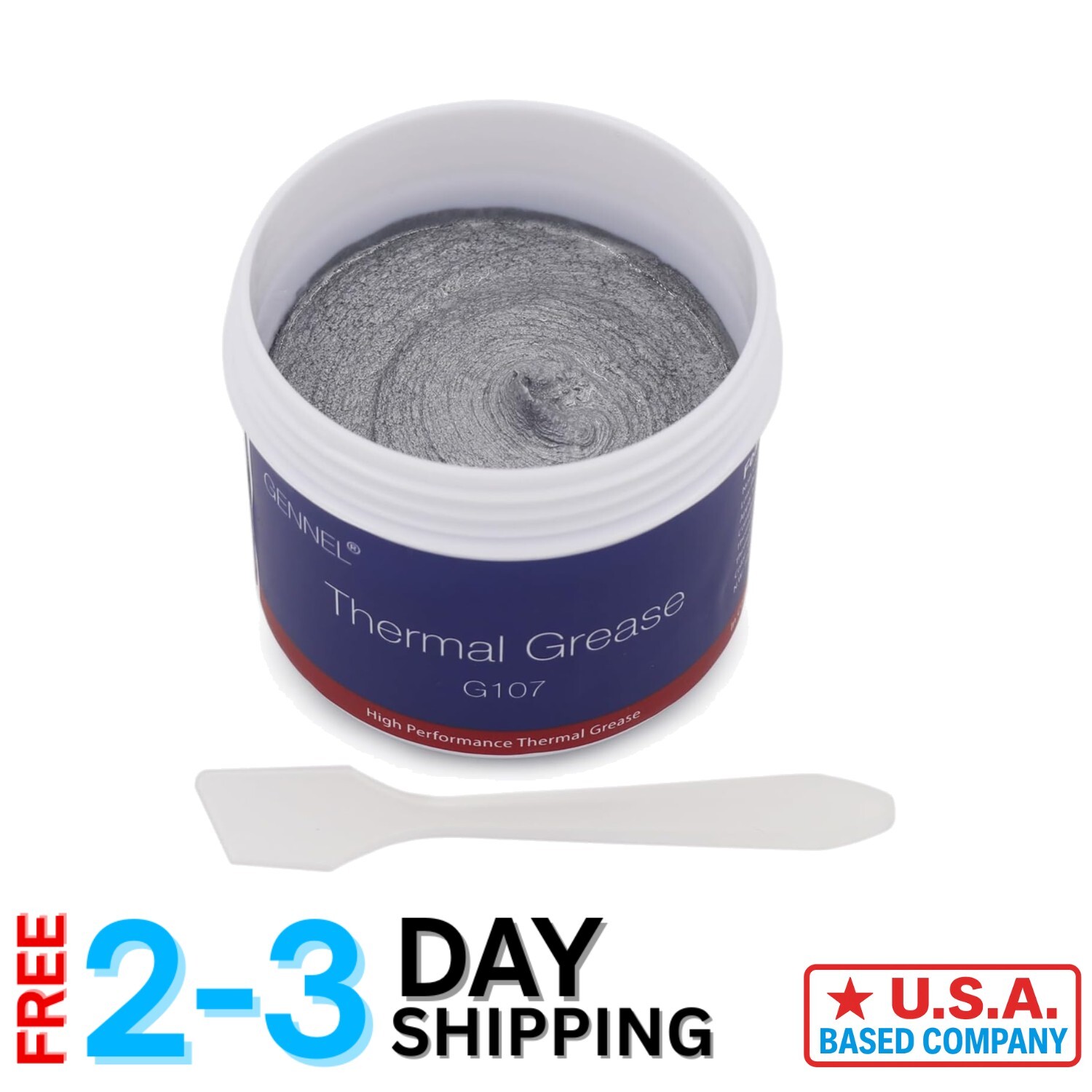 High Performance Silicone Thermal Paste 100g - Effective Cooling for CPUs & GPUs