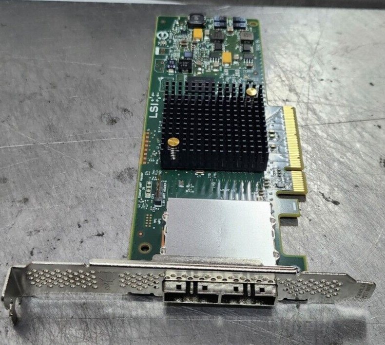 5x LSI SAS9207-8e 8-Port 6Gb/s 6Gbps PCIe Raid Controllers