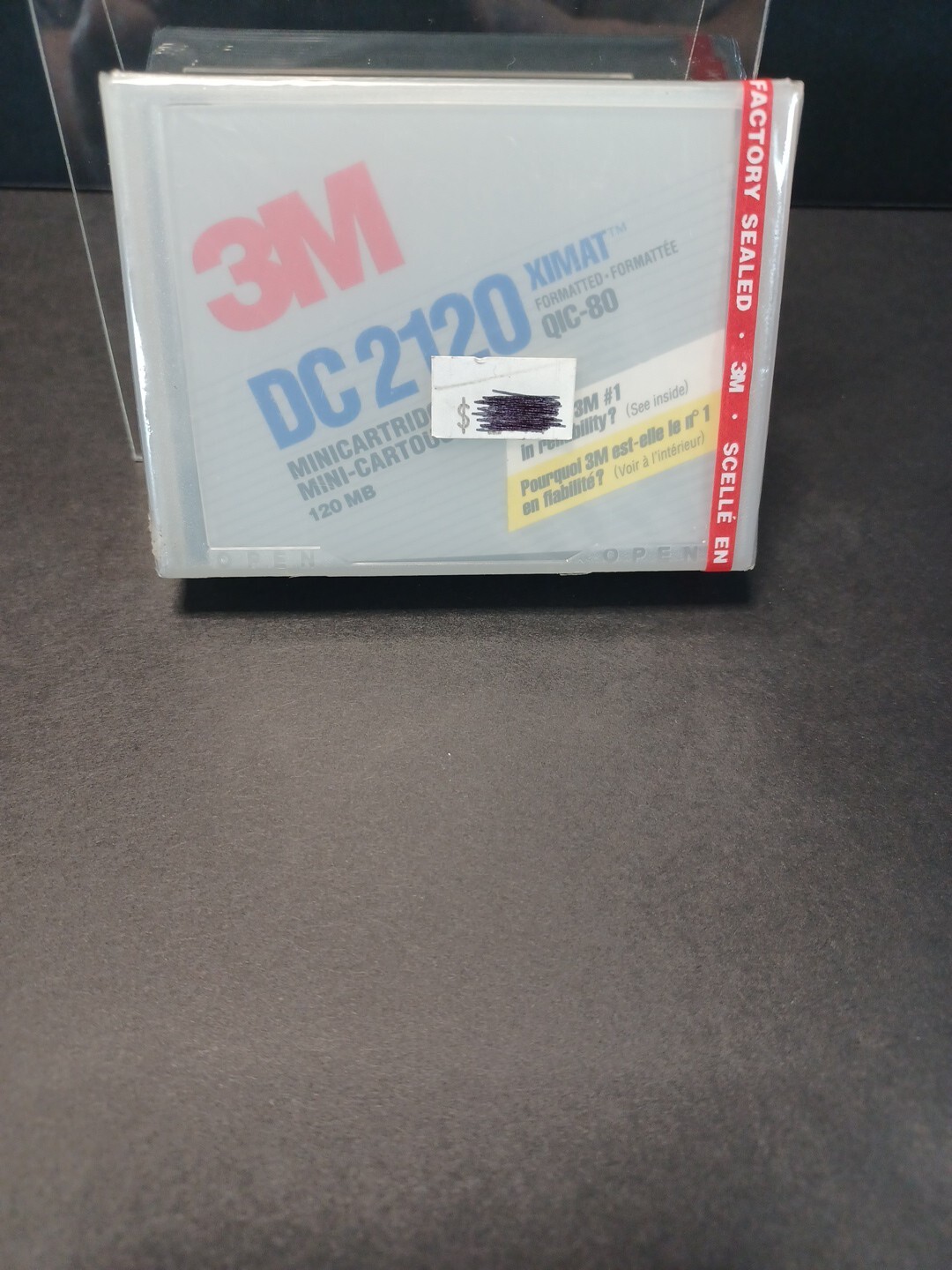 3M DC 2120 XL XIMAT Formatted QIC-80 Mini Cartridge 170 MB ~ BRAND NEW