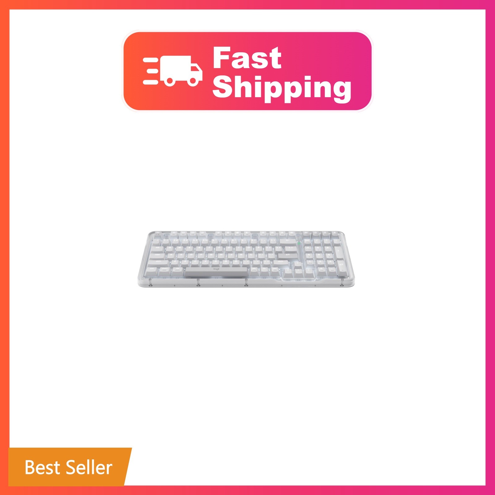 Logitech Alto Keys K98M Wireless Mechanical Gasket Keyboard - Off White | Cus...
