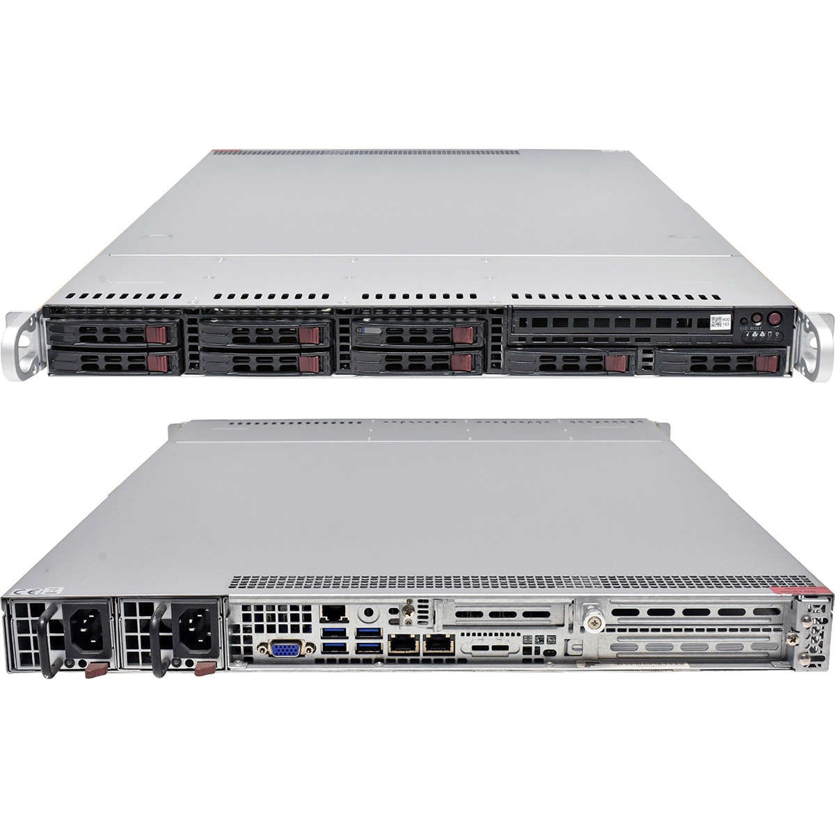 Supermicro CSE-113 1U Rack Server 2xE5-2695 V3 no PC4 RAM X10DRW-iT 8xSFF 2.5