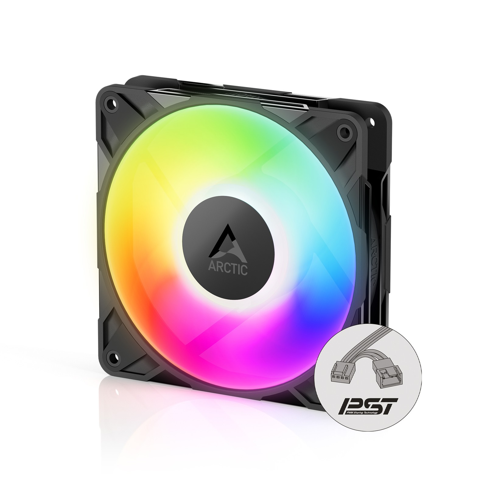 ARCTIC P12 Pro PST A-RGB  Fan 120 mm PWM PC Case Silent