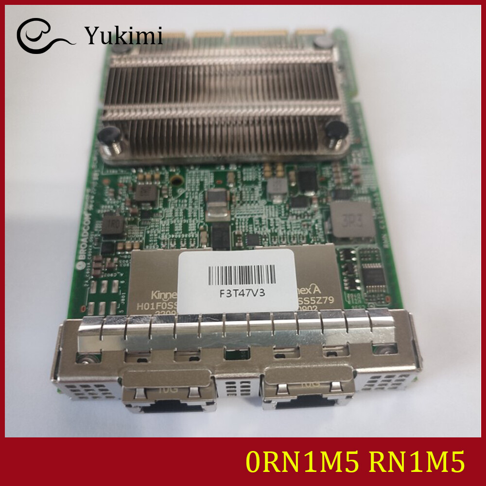 0RN1M5 FOR DELL PowerEdge R57416 Dual-Port 10-Gigabit Electrical Network Card