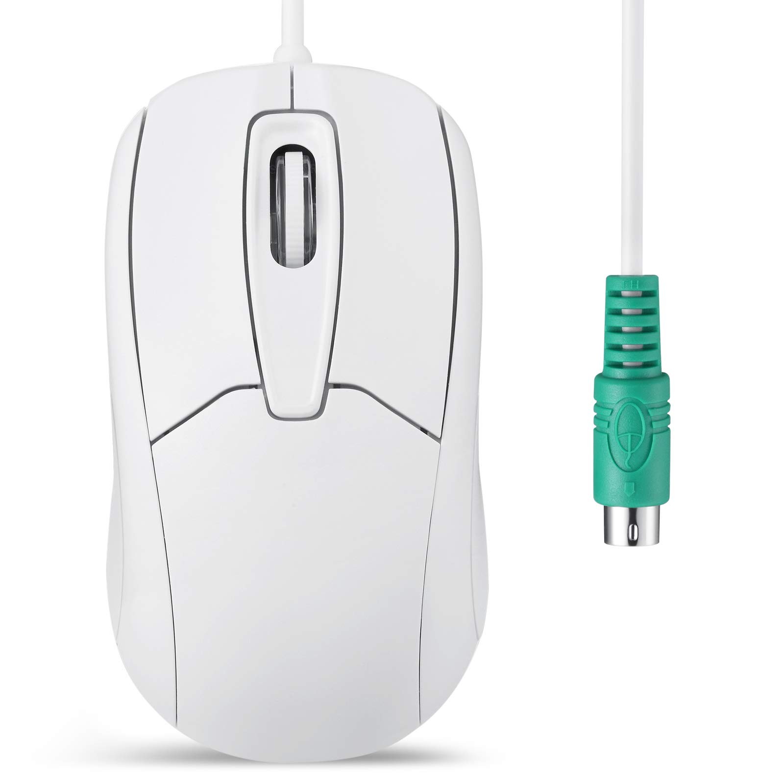 Perixx PERIMICE-209P PS/2 Wired Mouse 1000 DPI 3-Button White Japan Import