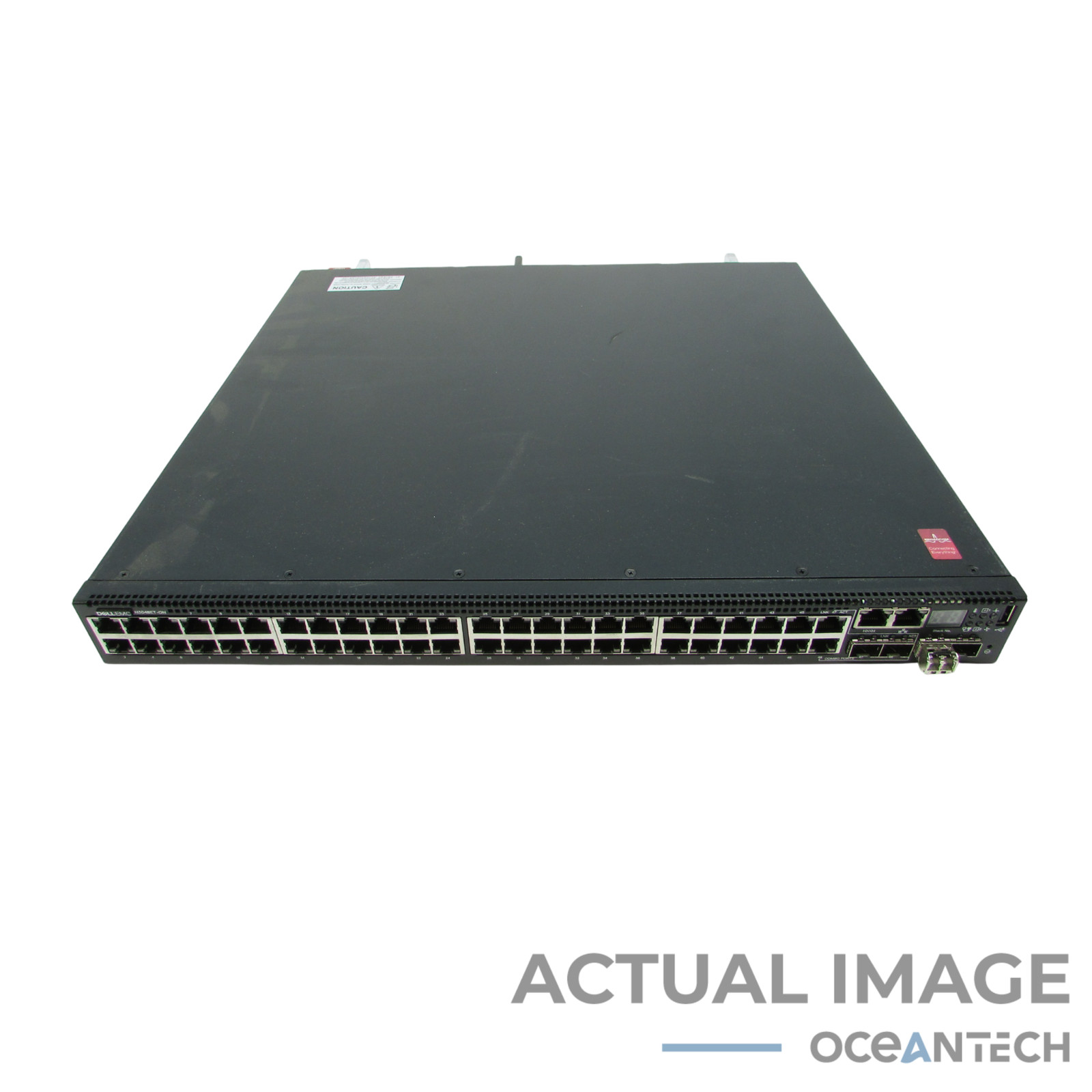 Dell N3048ET-ON 48x RJ45 10/100/1000Mb AutoSensing Ports 2x 0NMPRY No Rails/Ears