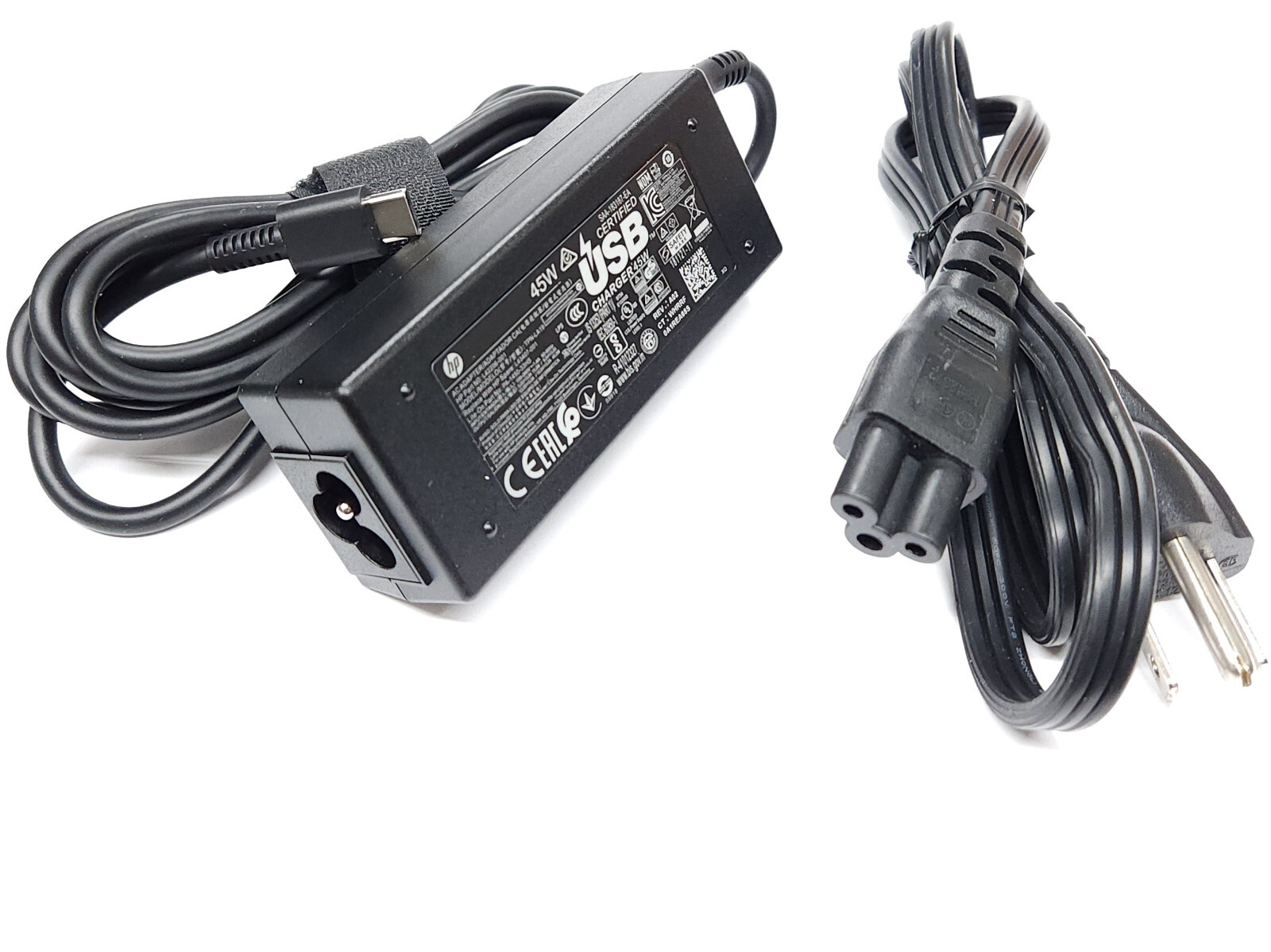 New Genuine HP 45w Charger AC Adapter for HP CHROMEBOOK X360 14C-CC0013DX