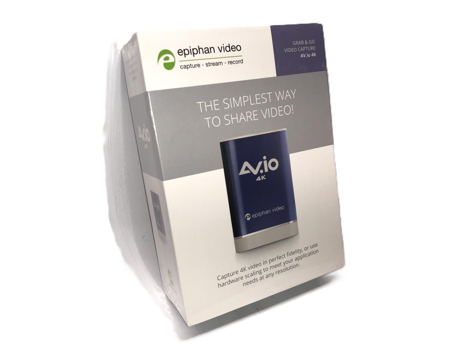 Epiphan Video AV.io Grab & Go Video Capture - 4K - New open box