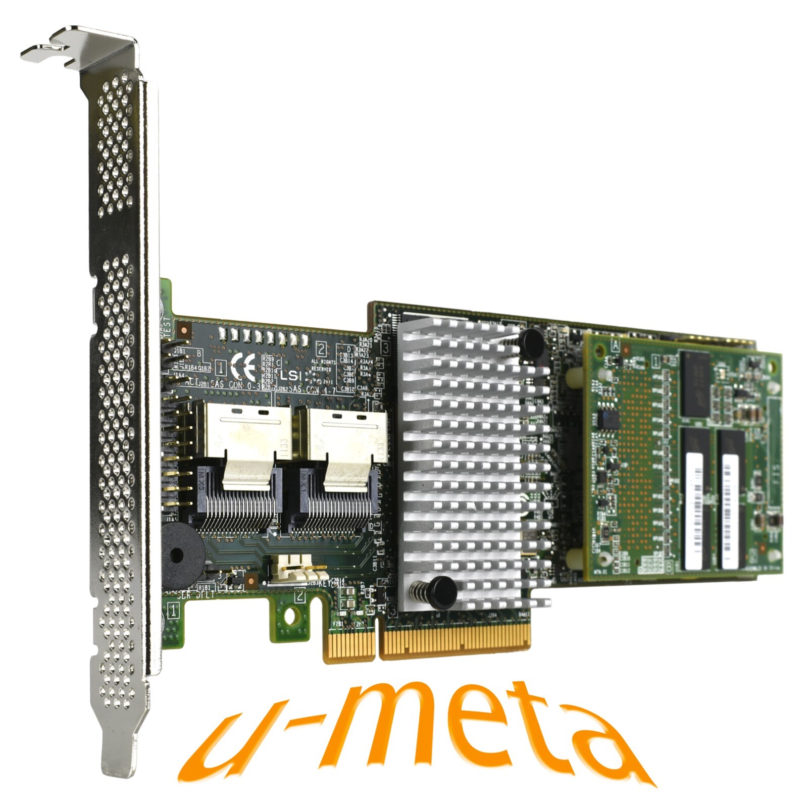 Broadcom LSI MegaRAID SAS 9270-8i 6Gb/s 8 Ports PCIe 3.0x8 1GB Cache Memory RAID