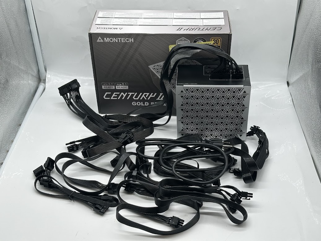 Montech CENTURY II 850 Watt 80 Plus Gold ATX Fully Modular Power Supply