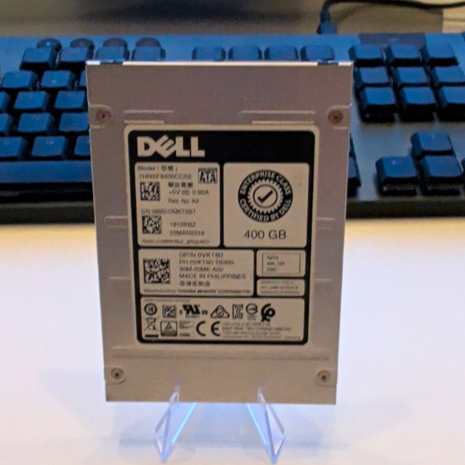 Dell 400GB SATA 2.5in Internal SSD Solid State Drive THNSF8400CCSE 0VKT80
