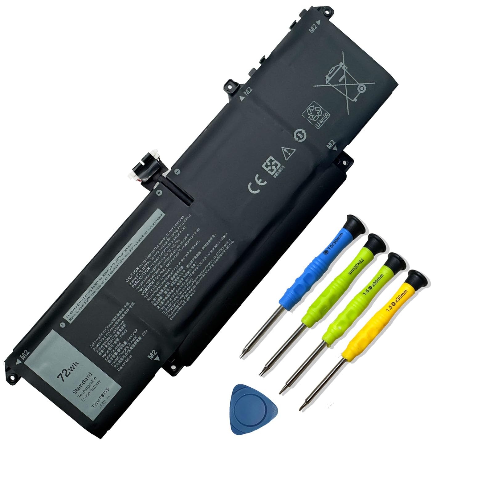 Mobik 72Wh P83V9 4-Cell Laptop Battery Replacement for Dell's Precision 5470...