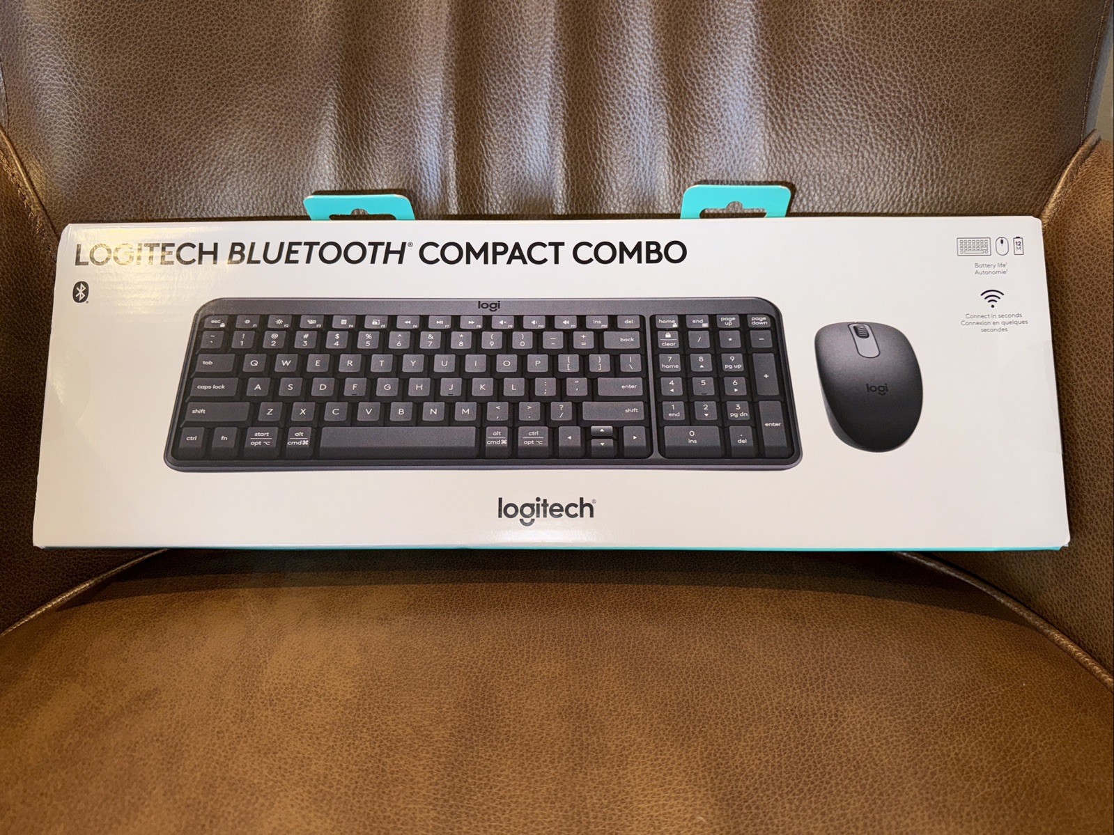 Logitech Bluetooth Compact Combo for Windows macOS ChromeOS New Sealed 14”X 6”