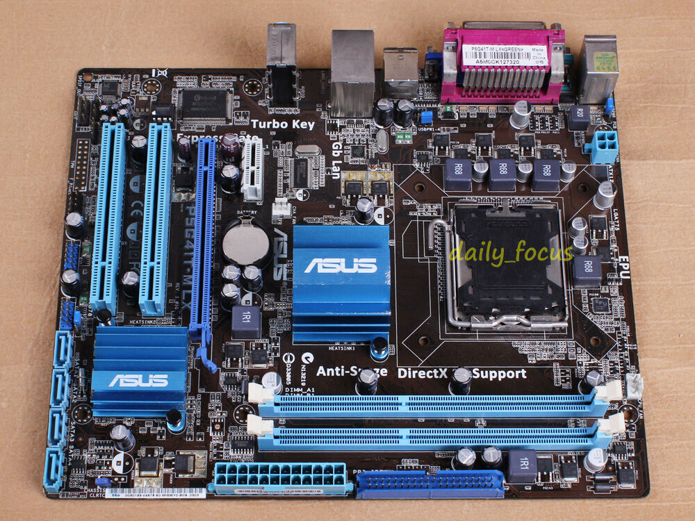 ASUS P5G41T-M LX Motherboard LGA 775 DDR3 Intel G41