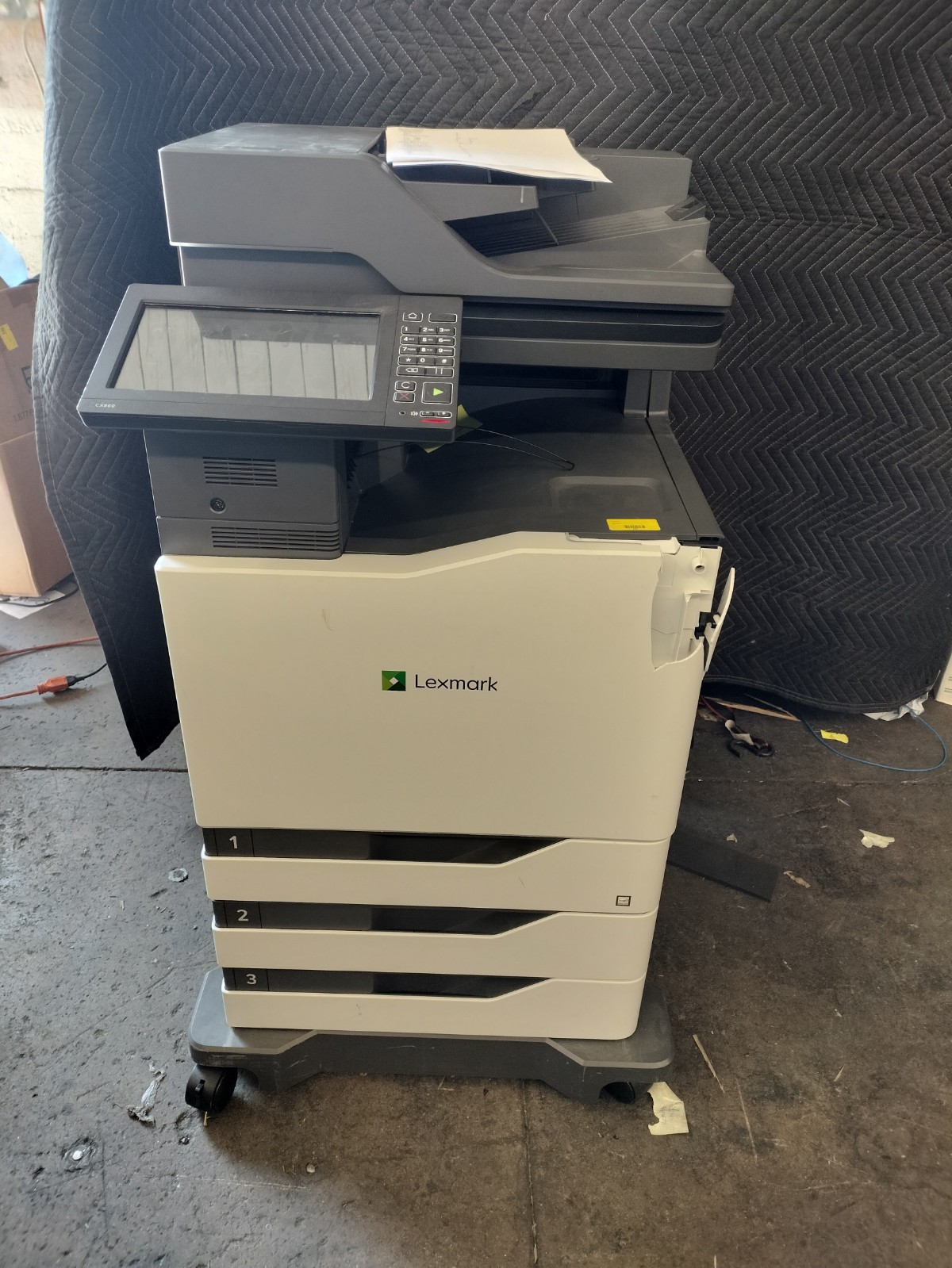 Lexmark CX860de 7564-536 Color Laser Multi Function Device