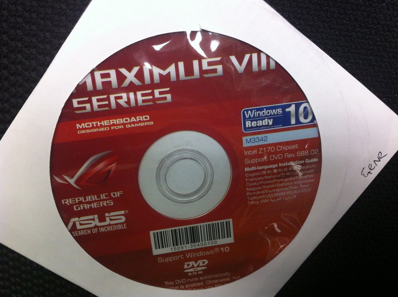 ASUS SUPPORT DRIVER and Utilities FOR ASUS MAXIMUS VIII GENE , HERO , EXTREME