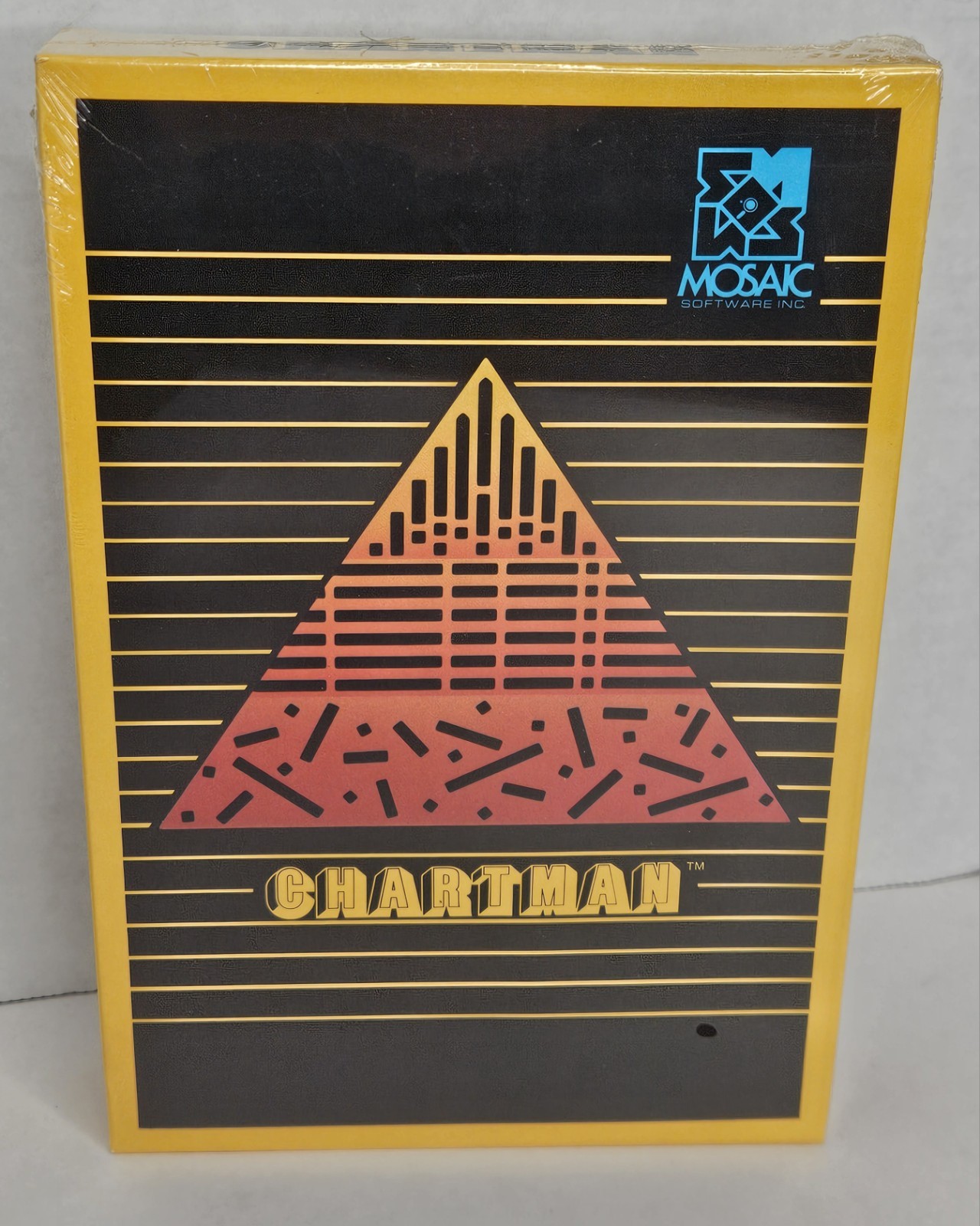 Chartman 1984 Vintage Computer Software by Mosaic Software NOS  Factory Sealed 