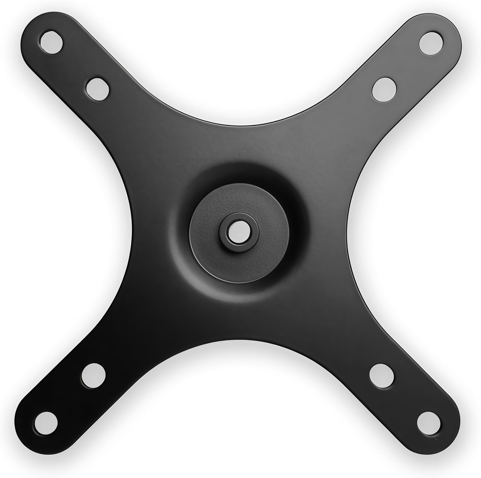 Kado Portable Monitor Mounting Adapter Bracket Plate, 1/4" Screw Hole Black 