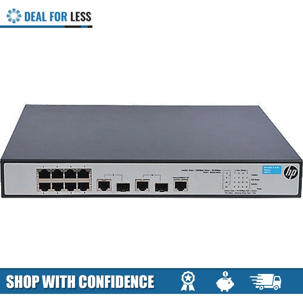 HP 1910-8-PoE+ Switch US EN JG537A