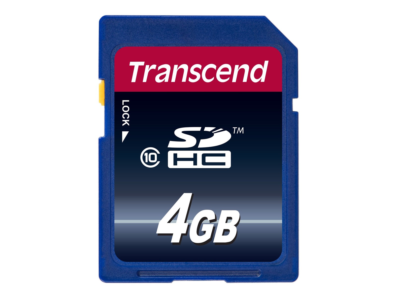 Transcend SD Card SDHC Class 10 TS4GSDHC10 Secure Digital (SD) 4GB