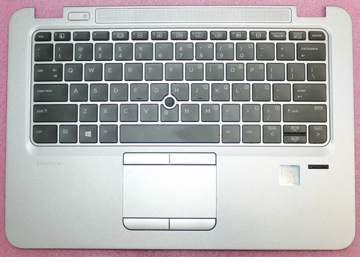Genuine HP Elitebook 820 G3 Palmrest with Keyboard + Touchpad 821692-001
