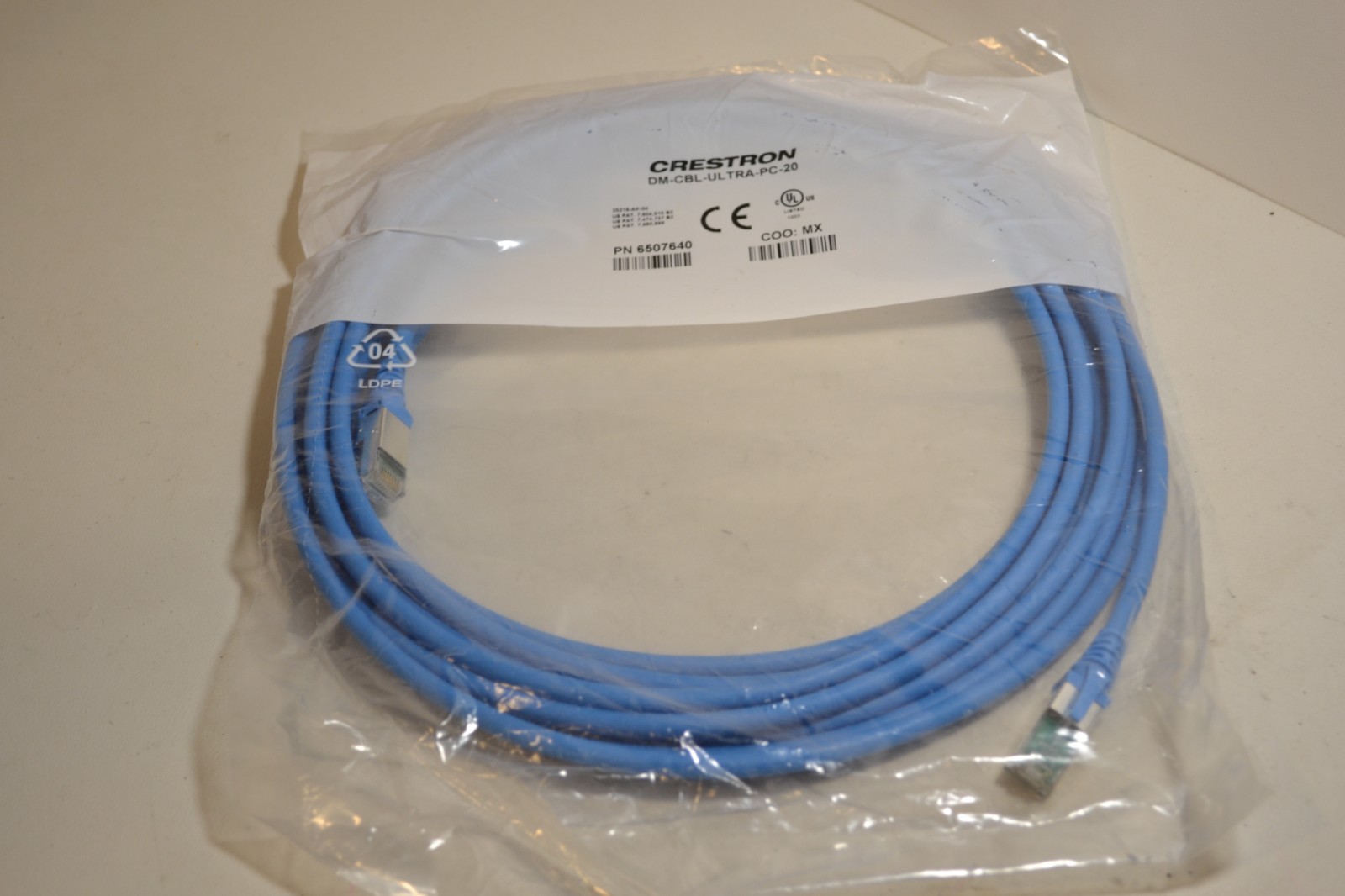 Crestron DM-CBL-ULTRA-PC-20 PN 6507640