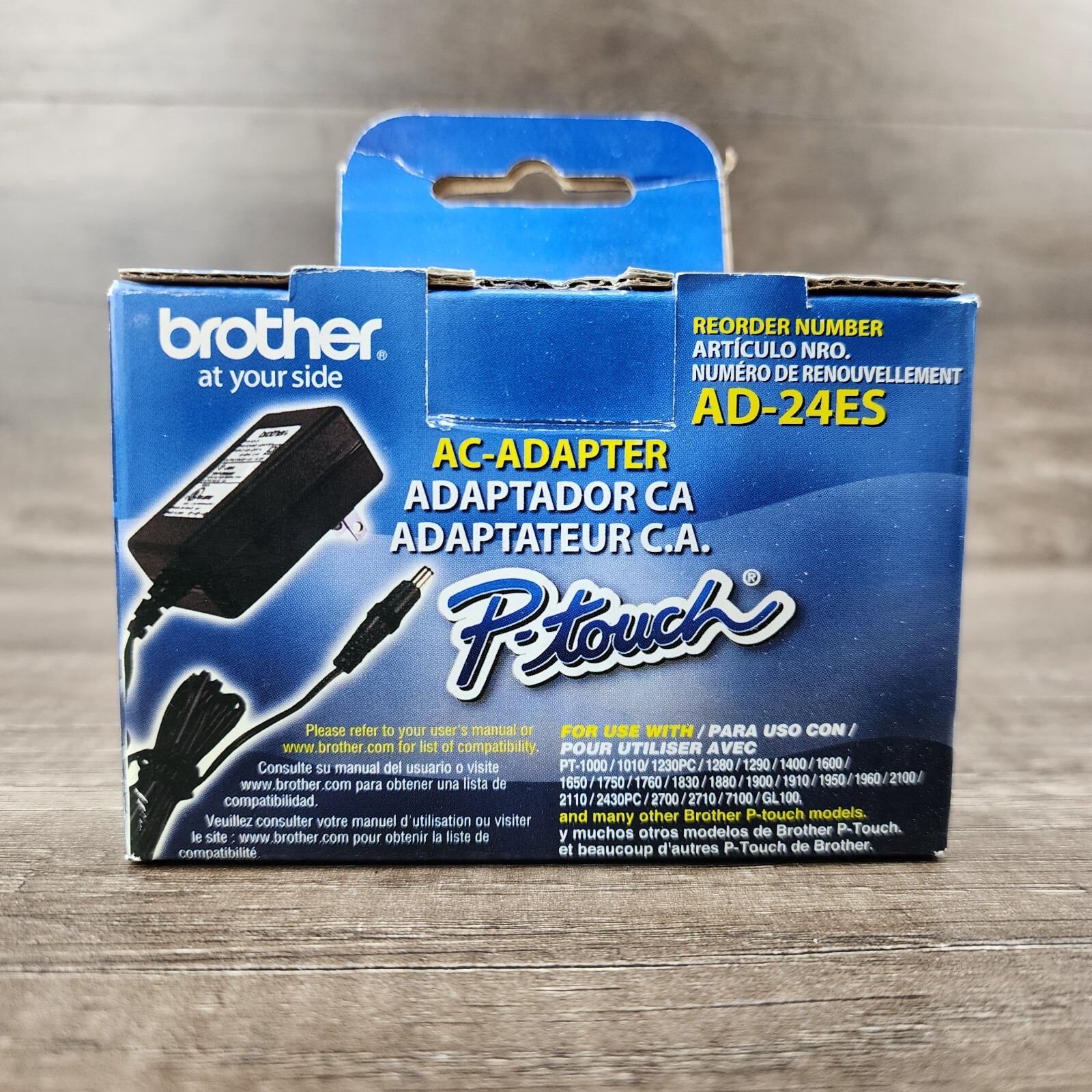 Brother AD-24-US P-Touch Label Maker AC Adapter Brand New Open Box