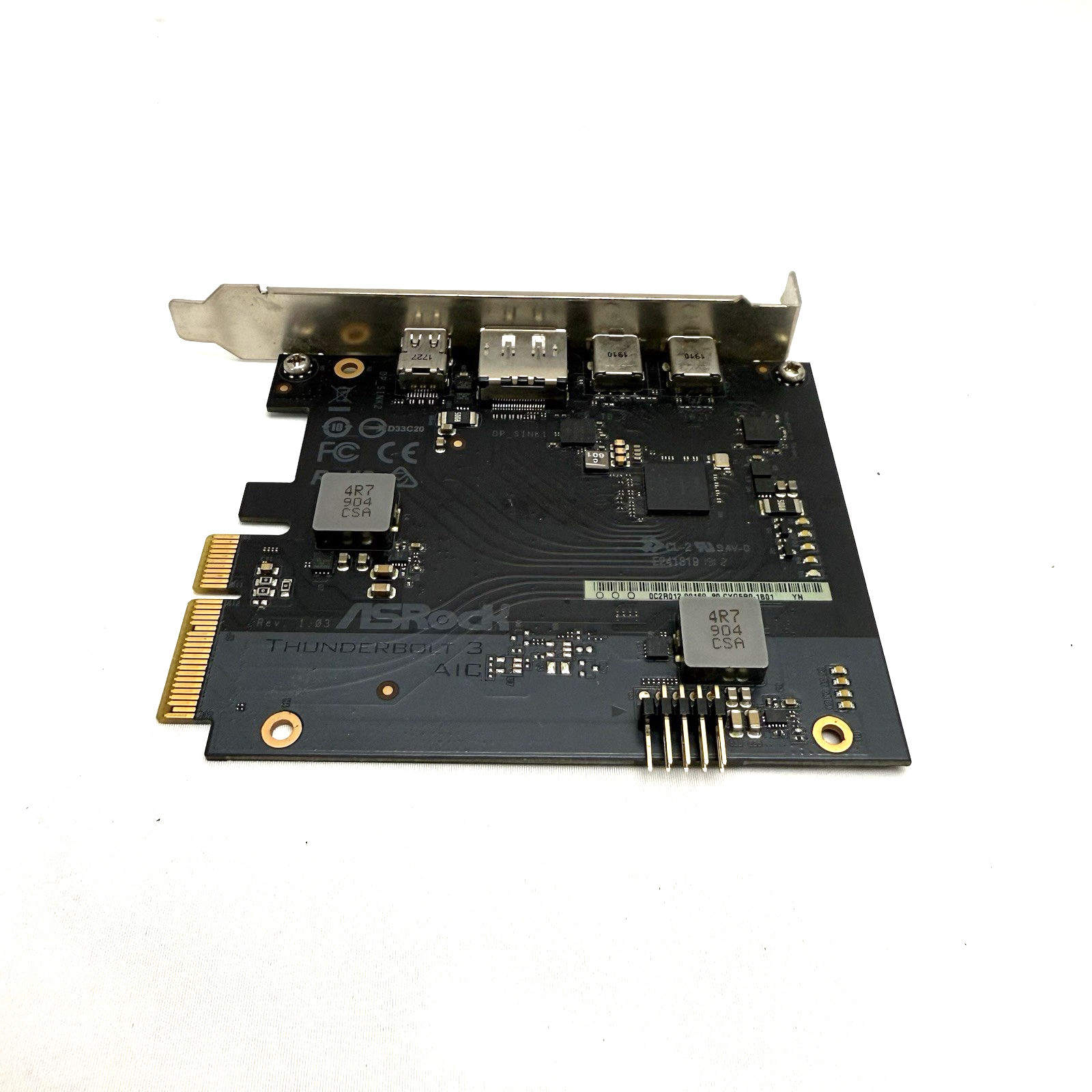 ASRock Thunderbolt 3 AIC PCIE Good Condition